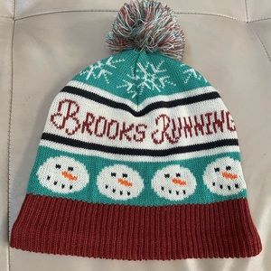 Brooks Running Snowman Beanie, One Size